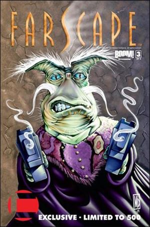 Farscape (2008) issue 3-D Challengers Comics Cover 1/500