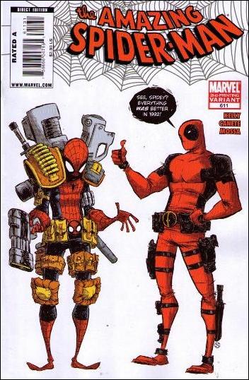 Amazing Spider-Man (1963) issue 611-B Word Balloon Cover (2nd Printing)