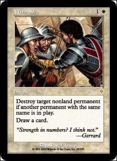Magic the Gathering: Invasion (Base Set) card 45 Winnow