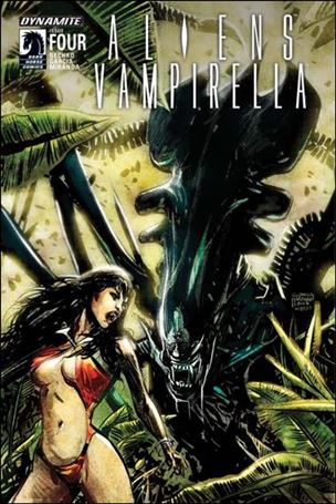 Vampirella/Aliens issue 4 Standard Cover