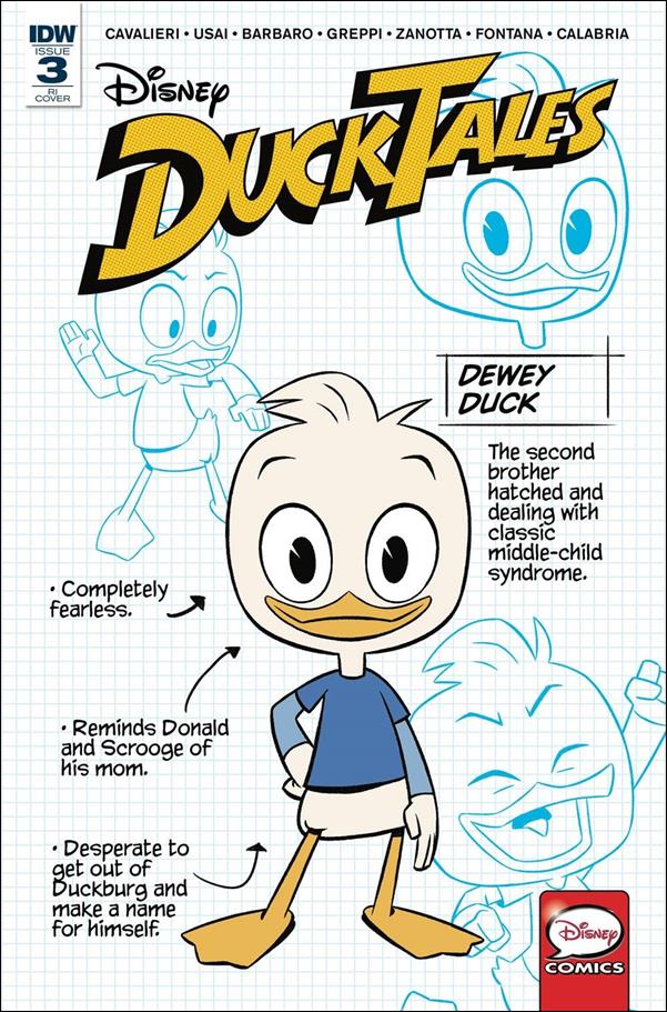 Ducktales (2017) issue 3-C Marco Ghiglione 1:10 Cover