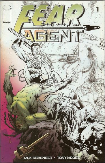 Fear Agent (2005) issue 1-B RRP Retailer Summit Cover