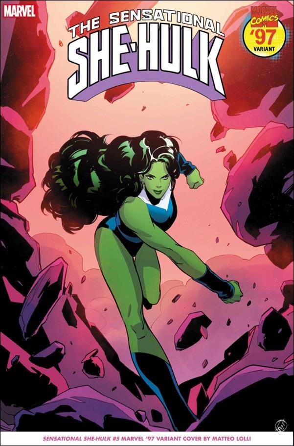 Sensational She-Hulk (2023) issue 5-C Matteo Lolli Marvel '97 Cover