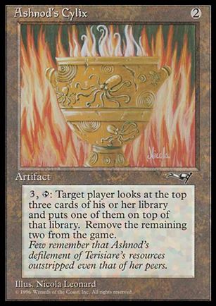 Magic the Gathering: Alliances (Base Set) card 117 Ashnod's Cylix