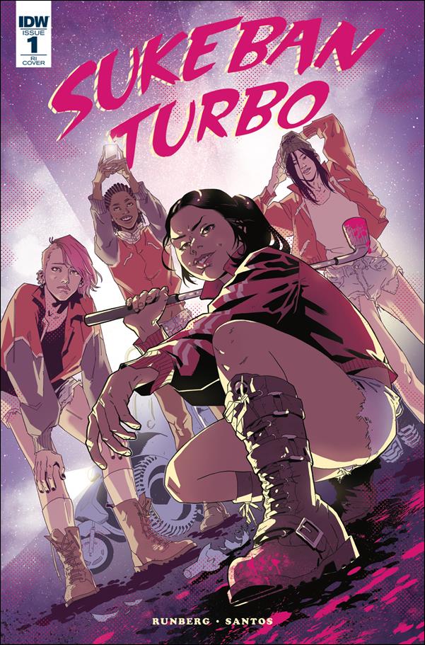 Sukeban Turbo issue 1-B Claire Roe 1:10 Cover