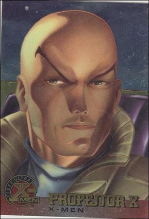 1996 Fleer Ultra X-Men All Chromium (Base Set) card 9 Professor X