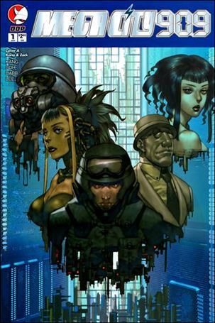 Megacity909 issue 1 Kano Cover
