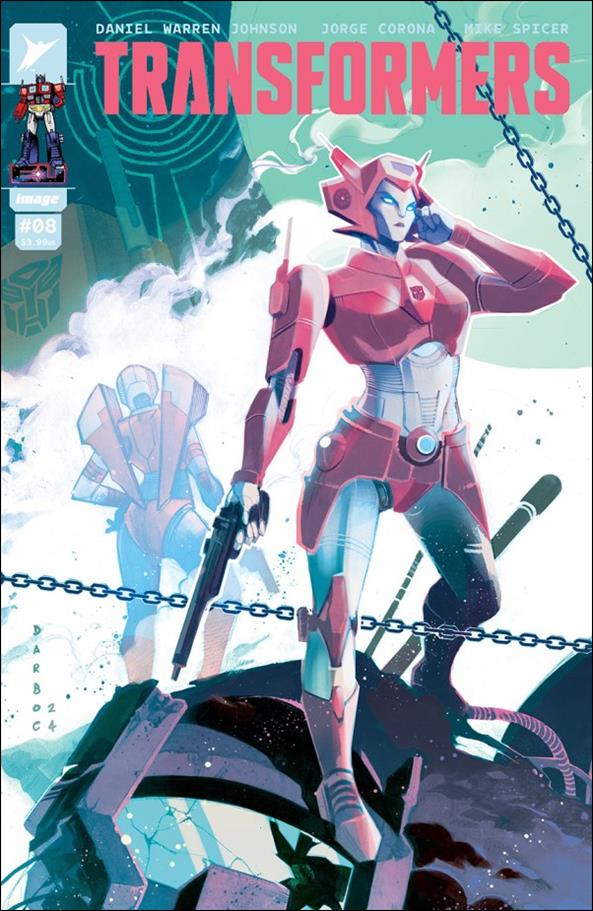Transformers (2023) issue 8-C Karen S. Darboe Connecting 1:10 Cover