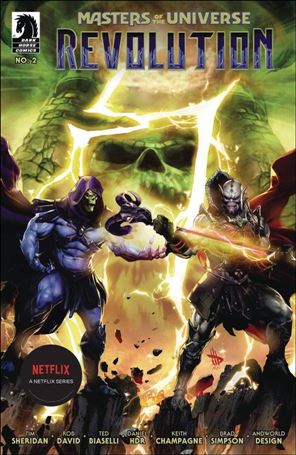 Masters of the Universe: Revolution issue 2 Dave Wilkins Cover