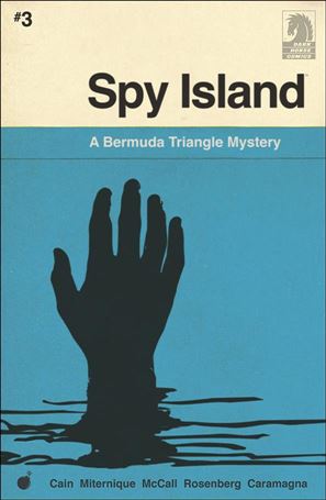 Spy Island issue 3-B Hand Cover