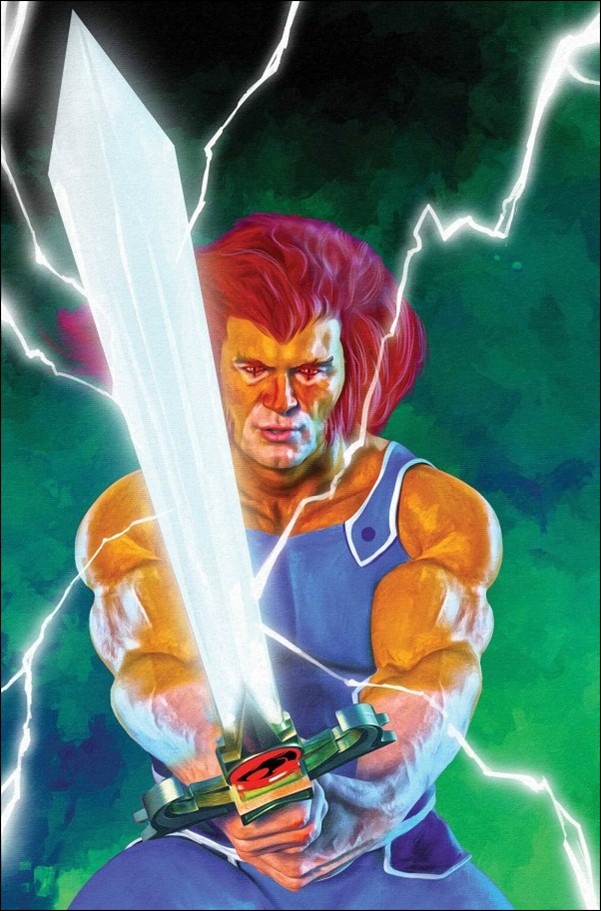 Thundercats (2024) issue 15-ZB Mark Spears Green 1:10 Virgin Cardstock Cover
