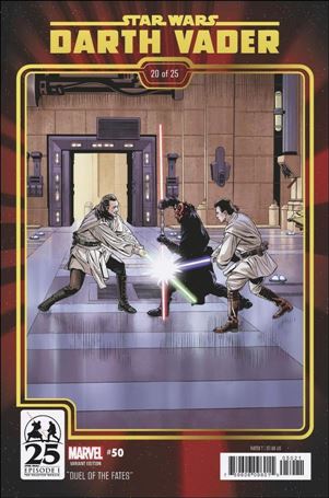 Star Wars: Darth Vader issue 50-B Chris Sprouse Phantom Menace 25th Ann. Cover