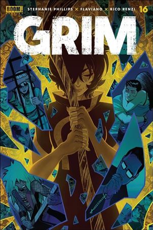Grim issue 16-H Flaviano Armentaro Cover (2nd Printing)