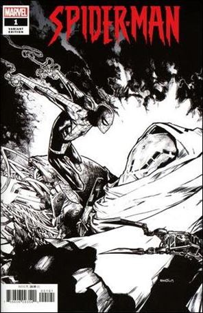 Spider-Man (2019) issue 1-N Humberto Ramos Party Sketch Cover