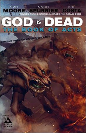 God is Dead: The Book of Acts issue Alpha-B Carnage Wraparound Cover