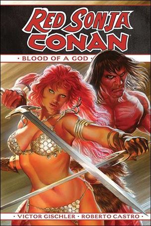Red Sonja / Conan: Blood of a God Cover Image 1