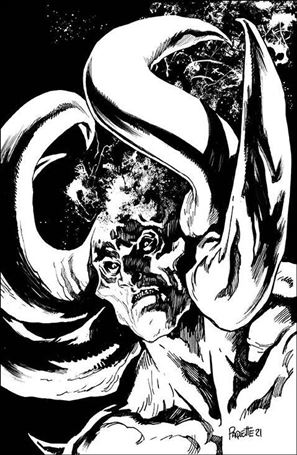 Magic: The Hidden Plainswalker issue 4-F Yanick Paquette Black & White Virgin Cover