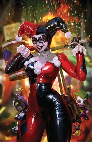 Harley Quinn (2021) issue 31-D Derrick Chew 1:25 Cardstock Cover