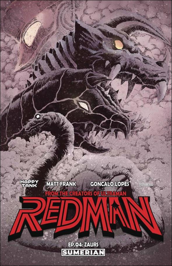 Redman issue 4-B Matt Frank Purple Cover
