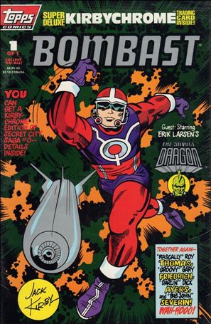 Bombast issue 1 Polybagged with Trading Card