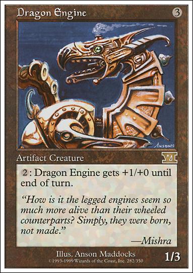 Magic the Gathering: 6th Edition (Base Set) card 282 Dragon Engine