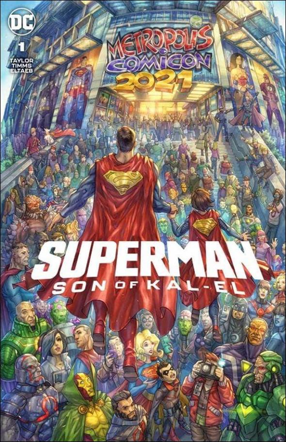 Superman: Son of Kal-El issue 1-J Alan Quah Comic Kingdom Cover