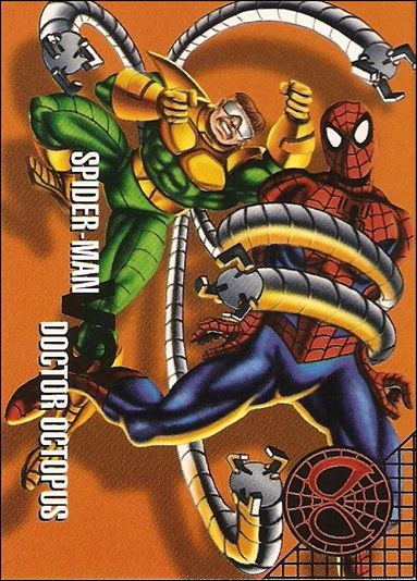 Marvel Vision (Base Set) card 21 Spider-Man vs Doctor Octopus
