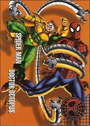 Marvel Vision (Base Set) card 21 Spider-Man vs Doctor Octopus