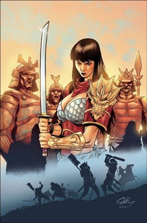 Samurai Sonja issue 4-J Clayton Henry Virgin 1:30 Cover