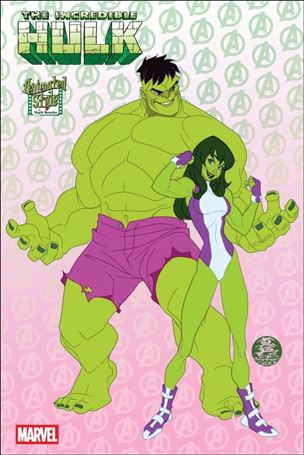 Incredible Hulk (2023) issue 22-B Mark Brooks Animated-Style Cover