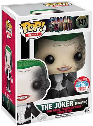 POP! Heroes figure 147 The Joker (Grenade) NYCC 2016