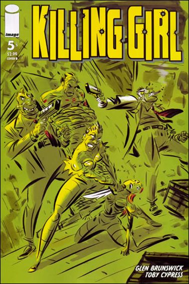 Killing Girl issue 5-B Frank Espinosa Cover