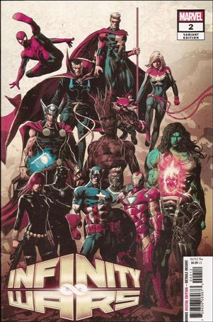 Infinity Wars issue 2-F Mike Deodato Jr. Cover