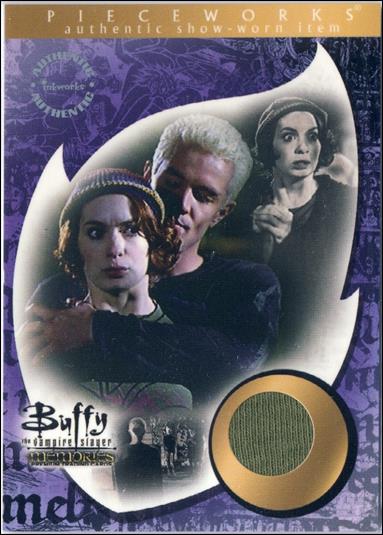 Buffy the Vampire Slayer: Memories (Pieceworks Subset) card PW13 T-Shirt Worn By Felicia Day As Vi