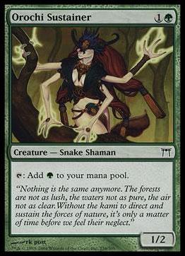 Magic the Gathering: Champions of Kamigawa (Base Set) card 236 Orochi Sustainer