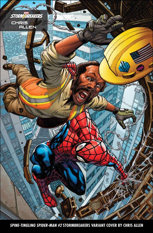 Spine-Tingling Spider-Man issue 2-B Chris Allen Stormbreakers Cover