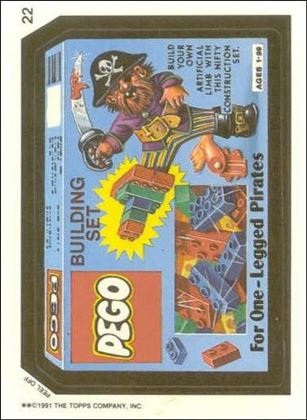 Wacky Packages (Base Set) card 22 Pego