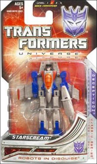 Transformers Universe Classic Series figure 1 Starscream (Classic Series)