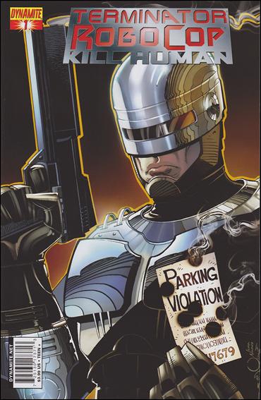 Terminator/Robocop: Kill Human issue 1 Walter Simonson Cover