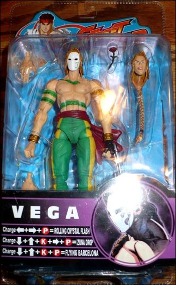 Street Fighter (Round 2) figure 5-B Vega (Green)