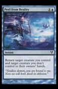 Magic the Gathering: Avacyn Restored (Base Set) card 71 Peel from Reality