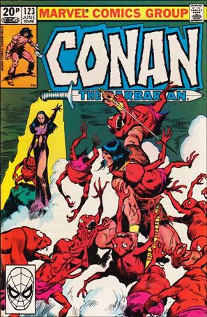 Conan the Barbarian (1970) issue 123-B UK Price Cover