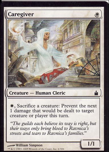 Magic the Gathering: Ravnica (Base Set)  card 6 Caregiver