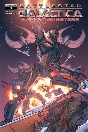 Battlestar Galactica: Gods and Monsters issue 3-B Pete Woods Cover