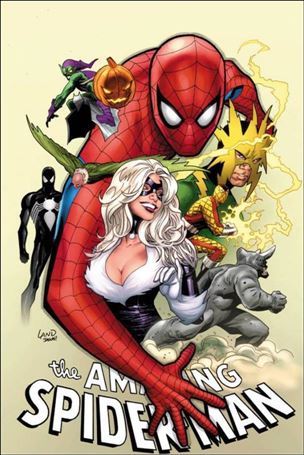 Amazing Spider-Man (2018) issue 1-D Greg Land Party Cover