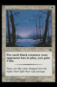 Magic the Gathering: Portal (Base Set) card 29 Starlight