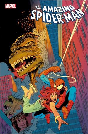 Amazing Spider-Man (2022) issue 58-D Leonardo Romero Godzilla Cover