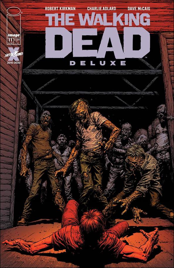 Walking Dead Deluxe issue 11 David Finch Cover