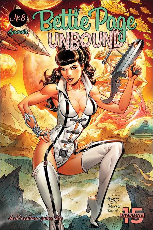 Bettie Page: Unbound issue 8 Jon Royle Cover