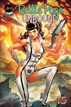 Bettie Page: Unbound issue 8 Jon Royle Cover